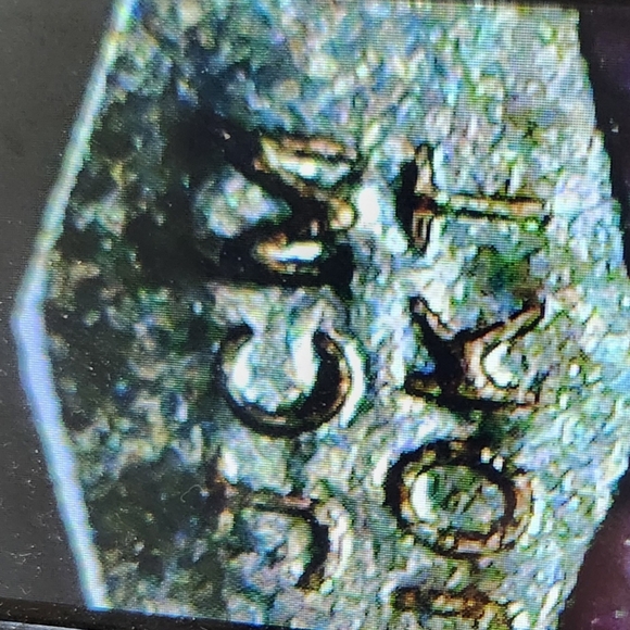 Gorgeous 10Kt Yellow Gold JCM 4MM Black Freshwater Pearl Necklace 17 1/3 Inch - Picture 5 of 6